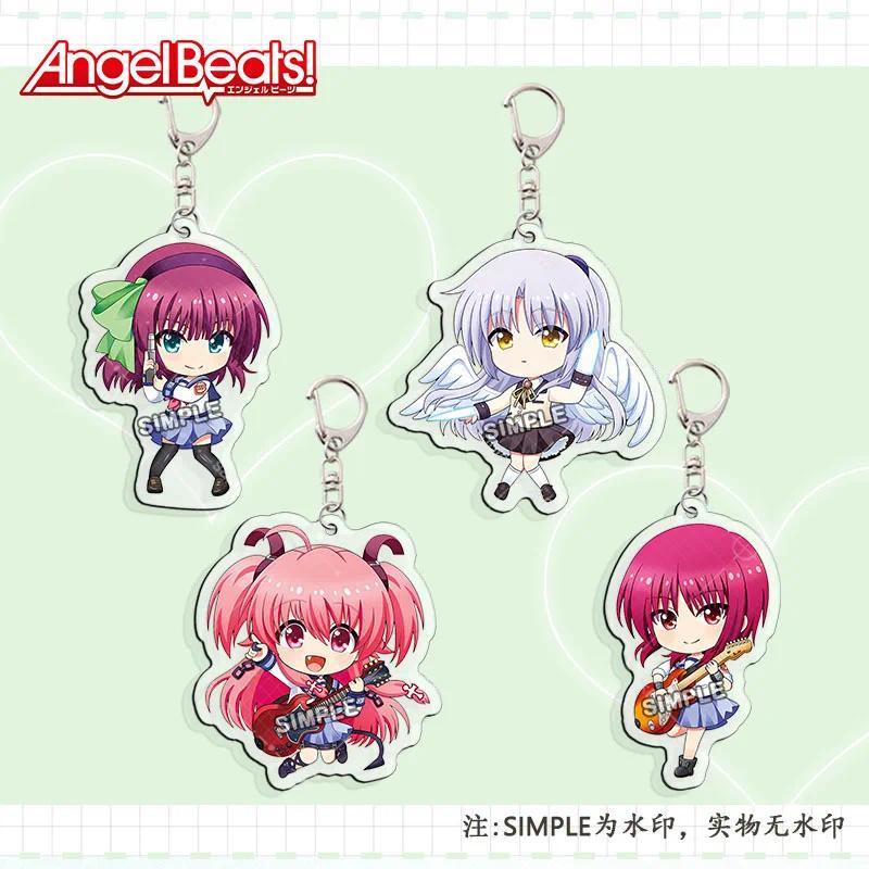 Anime Angel Beats Tachibana Kanade Mica Keychain Cute Cartoon Character Key Chain Micafor Móc Khóa In Theo Yêu Cầu, Chất Liệu Mica Trong Suốt In 2 Mặt , Dày 4mm 5 Anime Angel Beats Tachibana Kanade Mica Keychain Cute Cartoon Character Key Chain Micafor Móc Khóa In Theo Yêu Cầu, Chất Liệu Mica Trong Suốt In 2 Mặt , Dày 4mm - Ảnh 5