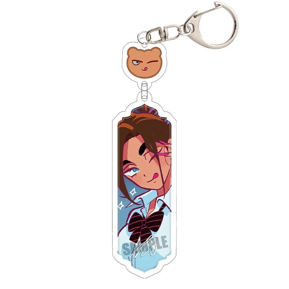 Anime Animation Acrylic Key Keychain Alien Stage Ivan Till Mizi Luka Creative Exquisite Bag Móc Khóa In Theo Yêu Cầu, Chất Liệu Mica Trong Suốt In 2 Mặt , Dày 4mm 5 Anime Animation Acrylic Key Keychain Alien Stage Ivan Till Mizi Luka Creative Exquisite Bag Móc Khóa In Theo Yêu Cầu, Chất Liệu Mica Trong Suốt In 2 Mặt , Dày 4mm - Ảnh 5