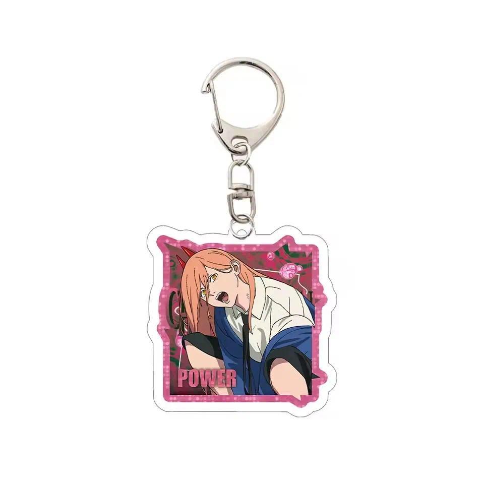 Anime Animation Acrylic Keychain Chainsaw Man Power Reze Aki Hayakawa Makima Character Móc Khóa In Theo Yêu Cầu, Chất Liệu Mica Trong Suốt In 2 Mặt , Dày 4mm 8 Anime Animation Acrylic Keychain Chainsaw Man Power Reze Aki Hayakawa Makima Character Móc Khóa In Theo Yêu Cầu, Chất Liệu Mica Trong Suốt In 2 Mặt , Dày 4mm - Ảnh 8