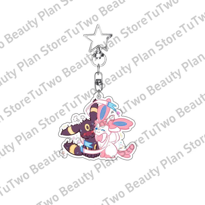 Anime Animation Eevee Umbreon Sylveon Vaporeon Mew Couple Family Acrylic Keychain Charm Bag Móc Khóa In Theo Yêu Cầu, Chất Liệu Mica Trong Suốt In 2 Mặt , Dày 4mm 38 Anime Animation Eevee Umbreon Sylveon Vaporeon Mew Couple Family Acrylic Keychain Charm Bag Móc Khóa In Theo Yêu Cầu, Chất Liệu Mica Trong Suốt In 2 Mặt , Dày 4mm - Ảnh 38