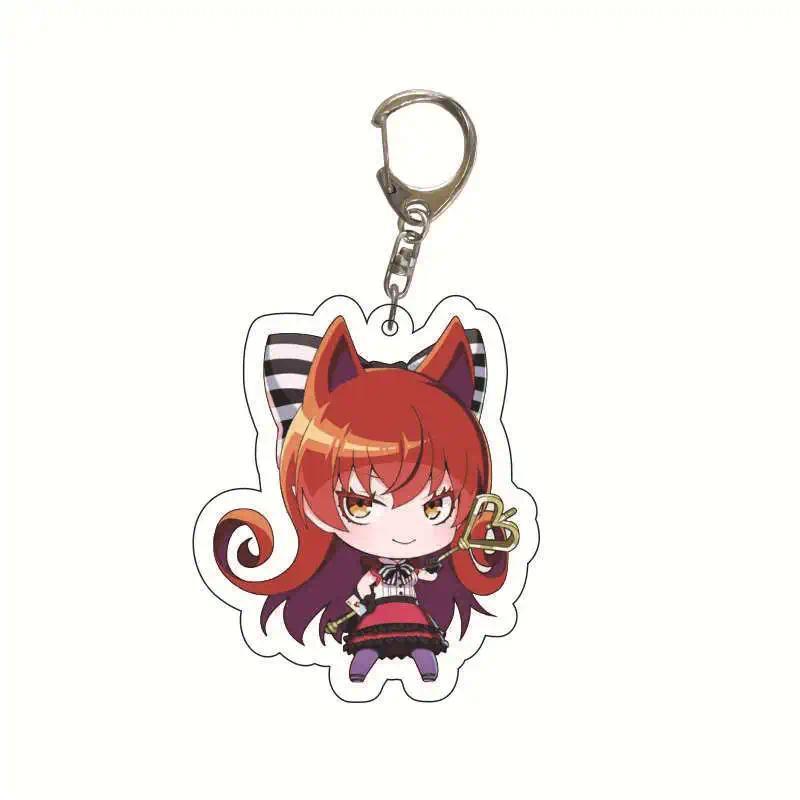 Anime Animation Welcome To Demon-school Iruma-kun Keychain Suzuki Iruma Valac Clara Figure Móc Khóa In Theo Yêu Cầu, Chất Liệu Mica Trong Suốt In 2 Mặt , Dày 4mm 4 Anime Animation Welcome To Demon-school Iruma-kun Keychain Suzuki Iruma Valac Clara Figure Móc Khóa In Theo Yêu Cầu, Chất Liệu Mica Trong Suốt In 2 Mặt , Dày 4mm - Ảnh 4
