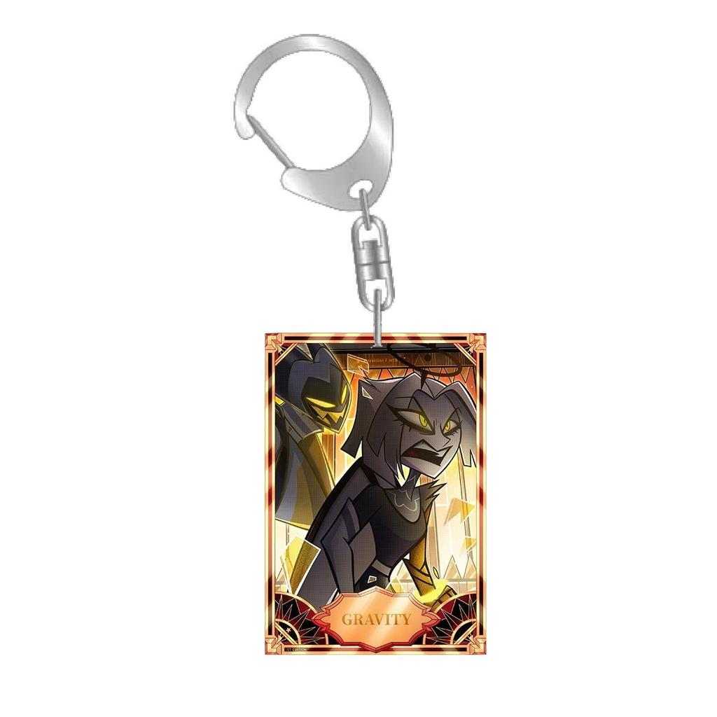 Anime Animations Acrylic Key Ring For Charlie Alastor Angel Dust Lute Acrylic Card Key Buckle Móc Khóa In Theo Yêu Cầu, Chất Liệu Mica Trong Suốt In 2 Mặt , Dày 4mm 2 Anime Animations Acrylic Key Ring For Charlie Alastor Angel Dust Lute Acrylic Card Key Buckle Móc Khóa In Theo Yêu Cầu, Chất Liệu Mica Trong Suốt In 2 Mặt , Dày 4mm - Ảnh 2