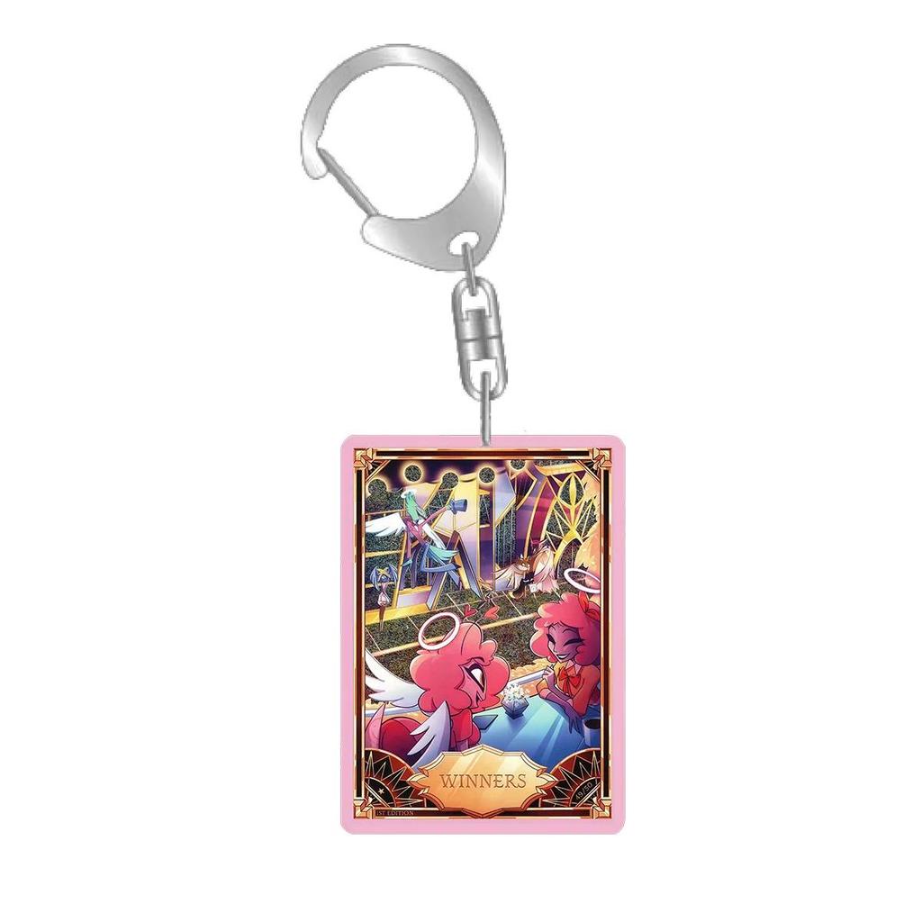 Anime Animations Acrylic Key Ring For Charlie Alastor Angel Dust Lute Acrylic Card Key Buckle Móc Khóa In Theo Yêu Cầu, Chất Liệu Mica Trong Suốt In 2 Mặt , Dày 4mm 11 Anime Animations Acrylic Key Ring For Charlie Alastor Angel Dust Lute Acrylic Card Key Buckle Móc Khóa In Theo Yêu Cầu, Chất Liệu Mica Trong Suốt In 2 Mặt , Dày 4mm - Ảnh 11
