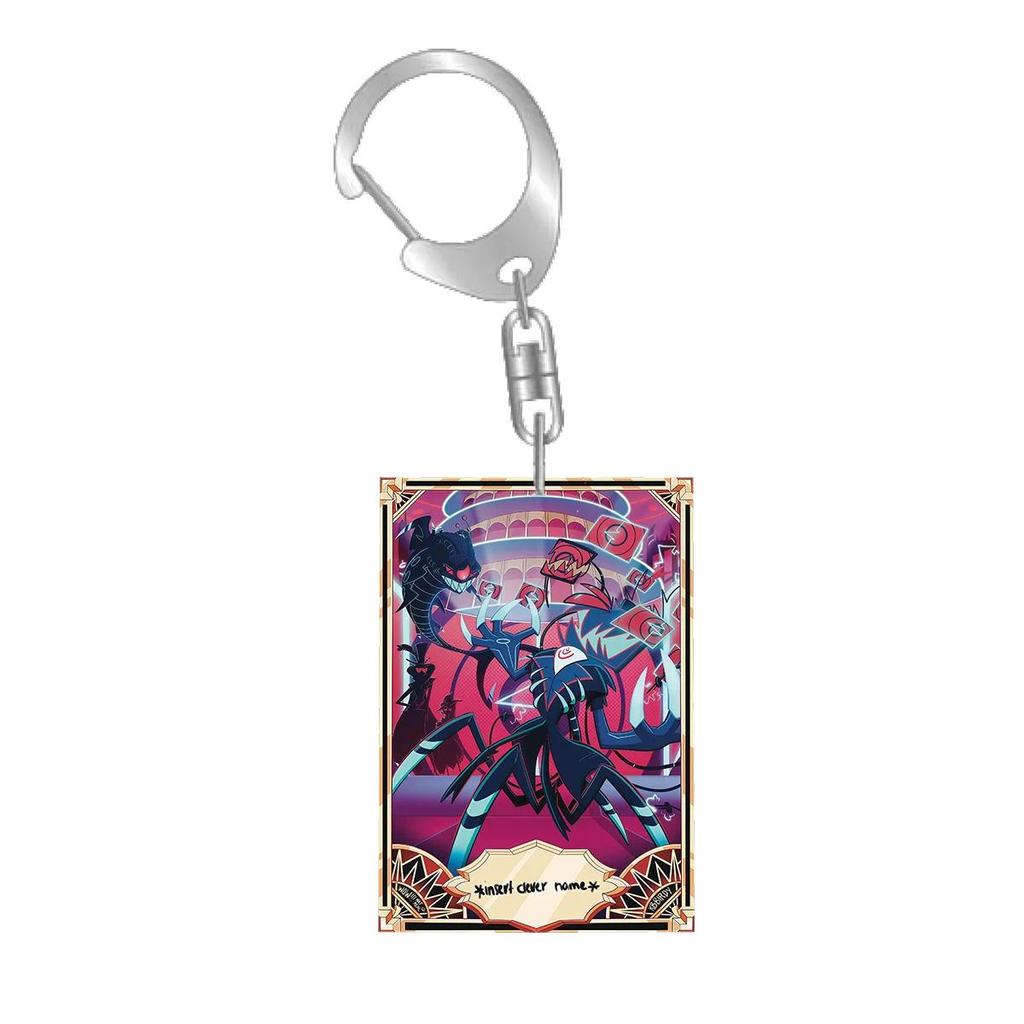 Anime Animations Acrylic Key Ring For Charlie Alastor Angel Dust Lute Acrylic Card Key Buckle Móc Khóa In Theo Yêu Cầu, Chất Liệu Mica Trong Suốt In 2 Mặt , Dày 4mm 17 Anime Animations Acrylic Key Ring For Charlie Alastor Angel Dust Lute Acrylic Card Key Buckle Móc Khóa In Theo Yêu Cầu, Chất Liệu Mica Trong Suốt In 2 Mặt , Dày 4mm - Ảnh 17