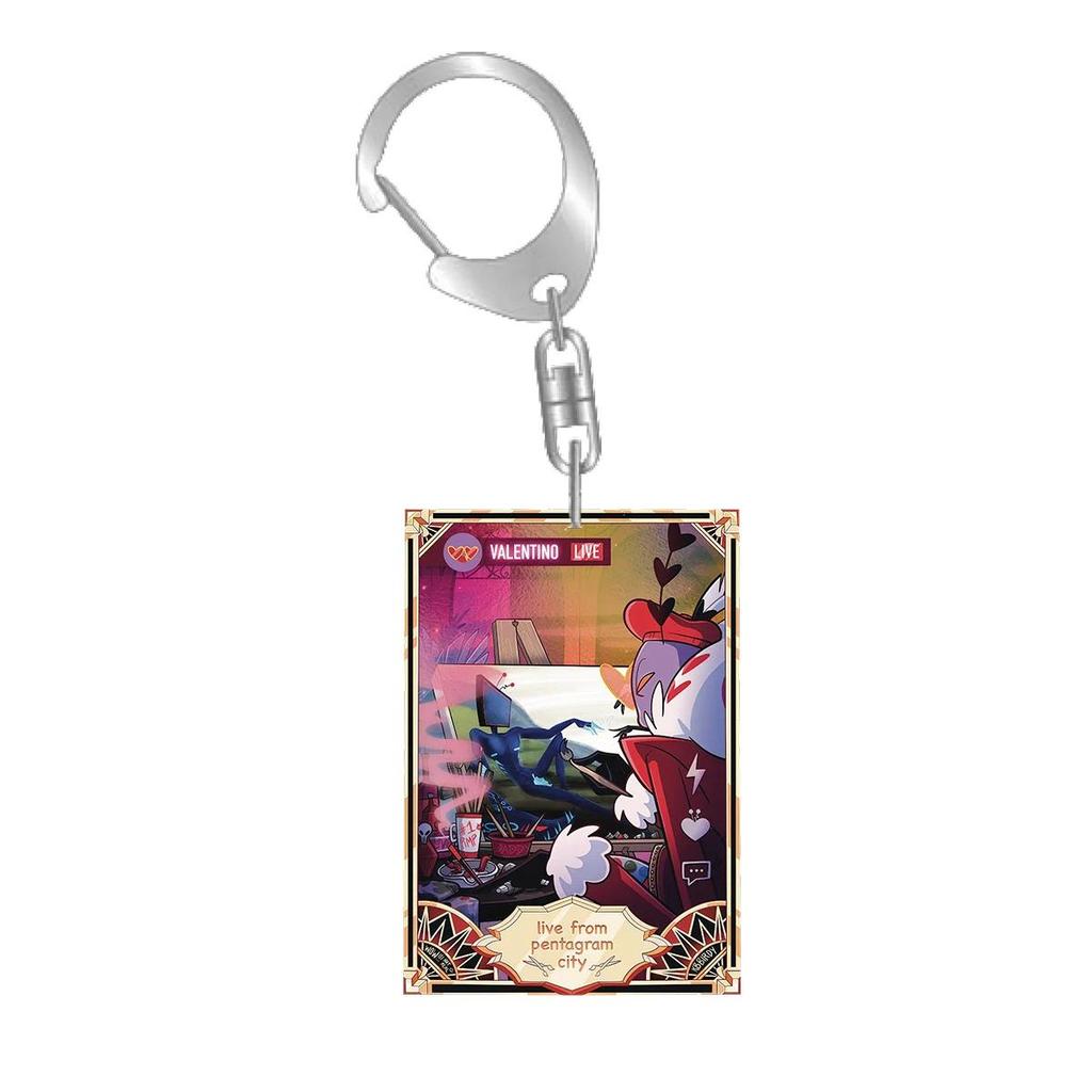 Anime Animations Acrylic Key Ring For Charlie Alastor Angel Dust Lute Acrylic Card Key Buckle Móc Khóa In Theo Yêu Cầu, Chất Liệu Mica Trong Suốt In 2 Mặt , Dày 4mm 22 Anime Animations Acrylic Key Ring For Charlie Alastor Angel Dust Lute Acrylic Card Key Buckle Móc Khóa In Theo Yêu Cầu, Chất Liệu Mica Trong Suốt In 2 Mặt , Dày 4mm - Ảnh 22