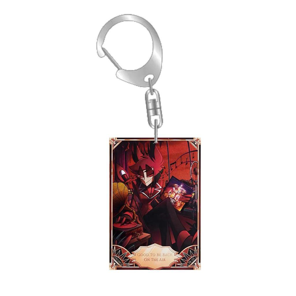 Anime Animations Acrylic Key Ring For Charlie Alastor Angel Dust Lute Acrylic Card Key Buckle Móc Khóa In Theo Yêu Cầu, Chất Liệu Mica Trong Suốt In 2 Mặt , Dày 4mm 8 Anime Animations Acrylic Key Ring For Charlie Alastor Angel Dust Lute Acrylic Card Key Buckle Móc Khóa In Theo Yêu Cầu, Chất Liệu Mica Trong Suốt In 2 Mặt , Dày 4mm - Ảnh 8