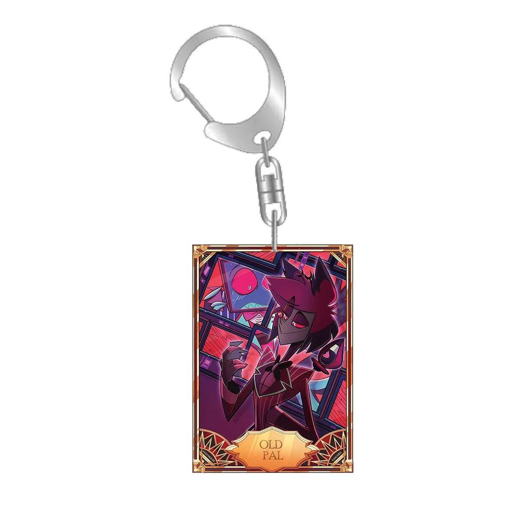 Anime Animations Acrylic Key Ring For Charlie Alastor Angel Dust Lute Acrylic Card Key Buckle Móc Khóa In Theo Yêu Cầu, Chất Liệu Mica Trong Suốt In 2 Mặt , Dày 4mm 9 Anime Animations Acrylic Key Ring For Charlie Alastor Angel Dust Lute Acrylic Card Key Buckle Móc Khóa In Theo Yêu Cầu, Chất Liệu Mica Trong Suốt In 2 Mặt , Dày 4mm - Ảnh 9