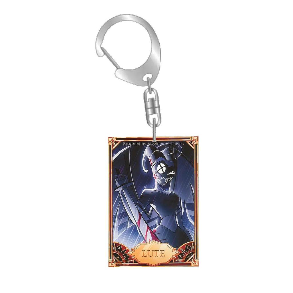 Anime Animations Acrylic Key Ring For Charlie Alastor Angel Dust Lute Acrylic Card Key Buckle Móc Khóa In Theo Yêu Cầu, Chất Liệu Mica Trong Suốt In 2 Mặt , Dày 4mm 10 Anime Animations Acrylic Key Ring For Charlie Alastor Angel Dust Lute Acrylic Card Key Buckle Móc Khóa In Theo Yêu Cầu, Chất Liệu Mica Trong Suốt In 2 Mặt , Dày 4mm - Ảnh 10
