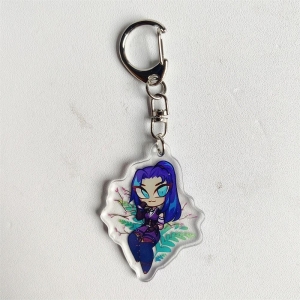 Anime Arcane Season 2 Game Arcane League Of Legends Jinx Vi Mica Friends Girl Jewelry Fashion Móc Khóa In Theo Yêu Cầu, Chất Liệu Mica Trong Suốt In 2 Mặt , Dày 4mm