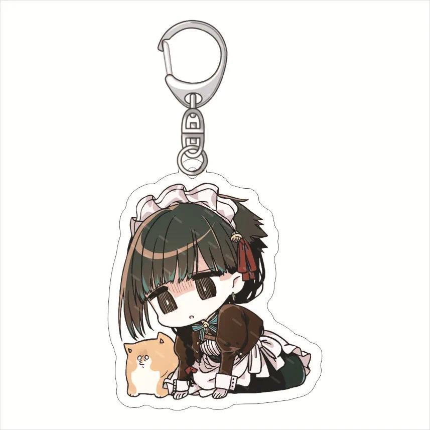 Anime Assassin Maid Meido Meido Hades-san Acrylic Keychain Cute Character Bag Charm Móc Khóa In Theo Yêu Cầu, Chất Liệu Mica Trong Suốt In 2 Mặt , Dày 4mm 2 Anime Assassin Maid Meido Meido Hades-san Acrylic Keychain Cute Character Bag Charm Móc Khóa In Theo Yêu Cầu, Chất Liệu Mica Trong Suốt In 2 Mặt , Dày 4mm - Ảnh 2