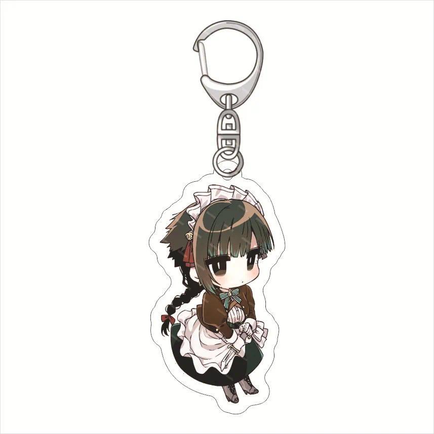 Anime Assassin Maid Meido Meido Hades-san Acrylic Keychain Cute Character Bag Charm Móc Khóa In Theo Yêu Cầu, Chất Liệu Mica Trong Suốt In 2 Mặt , Dày 4mm 12 Anime Assassin Maid Meido Meido Hades-san Acrylic Keychain Cute Character Bag Charm Móc Khóa In Theo Yêu Cầu, Chất Liệu Mica Trong Suốt In 2 Mặt , Dày 4mm - Ảnh 12