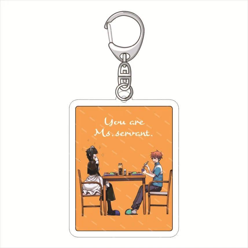 Anime Assassin Maid Meido Meido Hades-san Acrylic Keychain Cute Character Bag Charm Móc Khóa In Theo Yêu Cầu, Chất Liệu Mica Trong Suốt In 2 Mặt , Dày 4mm 13 Anime Assassin Maid Meido Meido Hades-san Acrylic Keychain Cute Character Bag Charm Móc Khóa In Theo Yêu Cầu, Chất Liệu Mica Trong Suốt In 2 Mặt , Dày 4mm - Ảnh 13