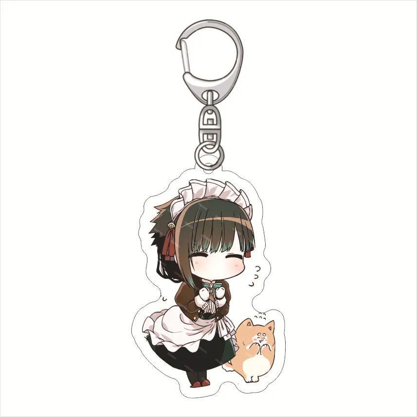 Anime Assassin Maid Meido Meido Hades-san Acrylic Keychain Cute Character Bag Charm Móc Khóa In Theo Yêu Cầu, Chất Liệu Mica Trong Suốt In 2 Mặt , Dày 4mm 14 Anime Assassin Maid Meido Meido Hades-san Acrylic Keychain Cute Character Bag Charm Móc Khóa In Theo Yêu Cầu, Chất Liệu Mica Trong Suốt In 2 Mặt , Dày 4mm - Ảnh 14
