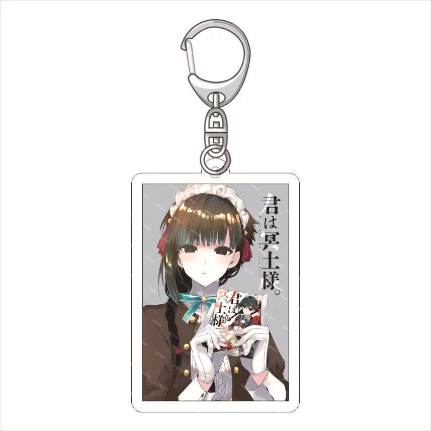 Anime Assassin Maid Meido Meido Hades-san Acrylic Keychain Cute Character Bag Charm Móc Khóa In Theo Yêu Cầu, Chất Liệu Mica Trong Suốt In 2 Mặt , Dày 4mm 3 Anime Assassin Maid Meido Meido Hades-san Acrylic Keychain Cute Character Bag Charm Móc Khóa In Theo Yêu Cầu, Chất Liệu Mica Trong Suốt In 2 Mặt , Dày 4mm - Ảnh 3