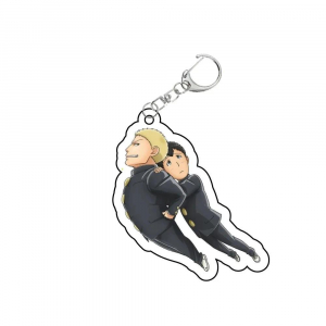Anime Attack On Titan Jaeger Mikasa Ackerman Armin 6cm Mica Holder Mica Charm Car Keychain Móc Khóa In Theo Yêu Cầu, Chất Liệu Mica Trong Suốt In 2 Mặt , Dày 4mm
