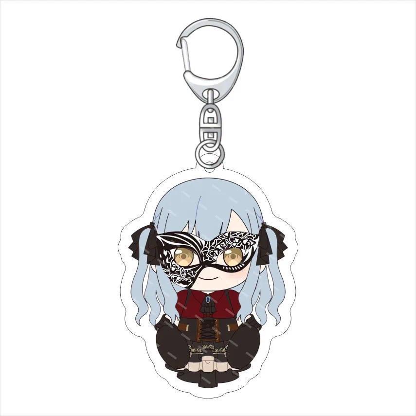 Anime Bang Dream Keychain Toyama Kasumi Ran Mitake Cute Figure Acrylic Key Ring Holder New Móc Khóa In Theo Yêu Cầu, Chất Liệu Mica Trong Suốt In 2 Mặt , Dày 4mm 2 Anime Bang Dream Keychain Toyama Kasumi Ran Mitake Cute Figure Acrylic Key Ring Holder New Móc Khóa In Theo Yêu Cầu, Chất Liệu Mica Trong Suốt In 2 Mặt , Dày 4mm - Ảnh 2