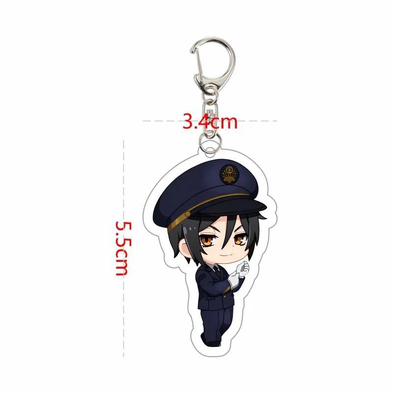 Anime Black Butler Cartoon Characters Sebastian Ciel Acrylic Pendent Keychain Phone Bag Móc Khóa In Theo Yêu Cầu, Chất Liệu Mica Trong Suốt In 2 Mặt , Dày 4mm 6 Anime Black Butler Cartoon Characters Sebastian Ciel Acrylic Pendent Keychain Phone Bag Móc Khóa In Theo Yêu Cầu, Chất Liệu Mica Trong Suốt In 2 Mặt , Dày 4mm - Ảnh 6