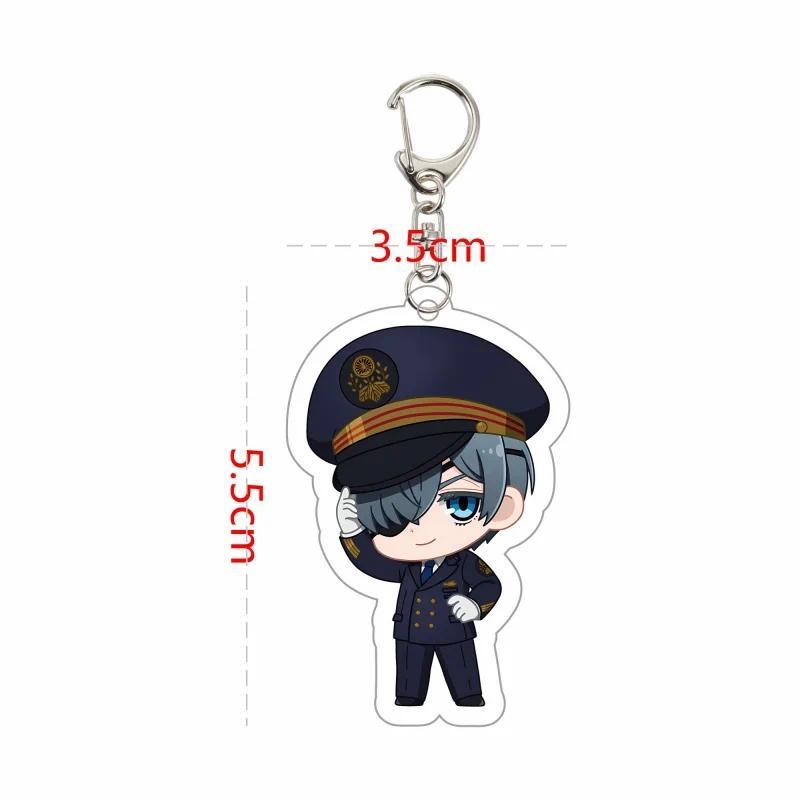 Anime Black Butler Cartoon Characters Sebastian Ciel Acrylic Pendent Keychain Phone Bag Móc Khóa In Theo Yêu Cầu, Chất Liệu Mica Trong Suốt In 2 Mặt , Dày 4mm 8 Anime Black Butler Cartoon Characters Sebastian Ciel Acrylic Pendent Keychain Phone Bag Móc Khóa In Theo Yêu Cầu, Chất Liệu Mica Trong Suốt In 2 Mặt , Dày 4mm - Ảnh 8