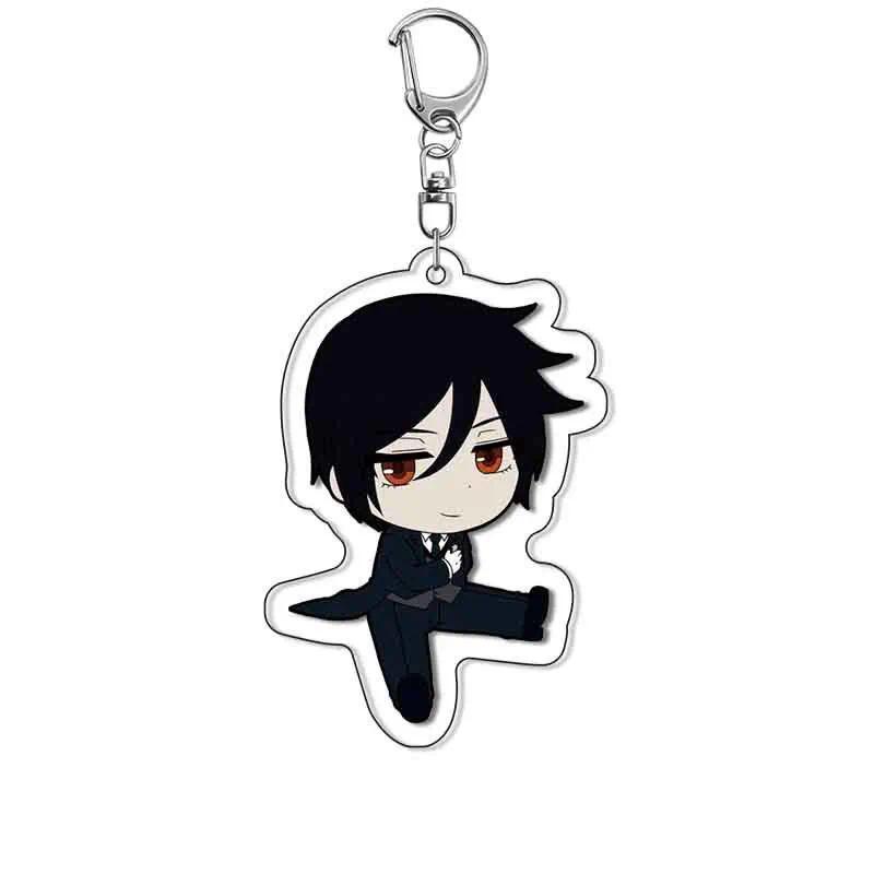 Anime Black Butler Keychain Cartoon Ciel Phantomhive Sebastian Michaelis Bag Tag Baji Trendy Móc Khóa In Theo Yêu Cầu, Chất Liệu Mica Trong Suốt In 2 Mặt , Dày 4mm 11 Anime Black Butler Keychain Cartoon Ciel Phantomhive Sebastian Michaelis Bag Tag Baji Trendy Móc Khóa In Theo Yêu Cầu, Chất Liệu Mica Trong Suốt In 2 Mặt , Dày 4mm - Ảnh 11