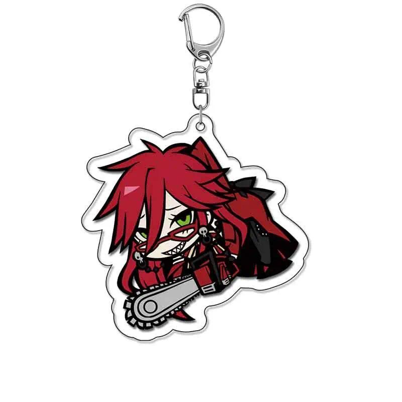 Anime Black Butler Keychain Cartoon Ciel Phantomhive Sebastian Michaelis Bag Tag Baji Trendy Móc Khóa In Theo Yêu Cầu, Chất Liệu Mica Trong Suốt In 2 Mặt , Dày 4mm 12 Anime Black Butler Keychain Cartoon Ciel Phantomhive Sebastian Michaelis Bag Tag Baji Trendy Móc Khóa In Theo Yêu Cầu, Chất Liệu Mica Trong Suốt In 2 Mặt , Dày 4mm - Ảnh 12
