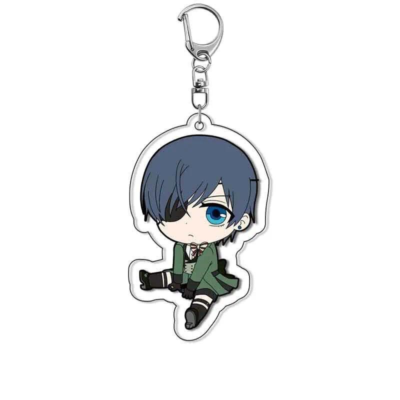 Anime Black Butler Keychain Cartoon Ciel Phantomhive Sebastian Michaelis Bag Tag Baji Trendy Móc Khóa In Theo Yêu Cầu, Chất Liệu Mica Trong Suốt In 2 Mặt , Dày 4mm 13 Anime Black Butler Keychain Cartoon Ciel Phantomhive Sebastian Michaelis Bag Tag Baji Trendy Móc Khóa In Theo Yêu Cầu, Chất Liệu Mica Trong Suốt In 2 Mặt , Dày 4mm - Ảnh 13