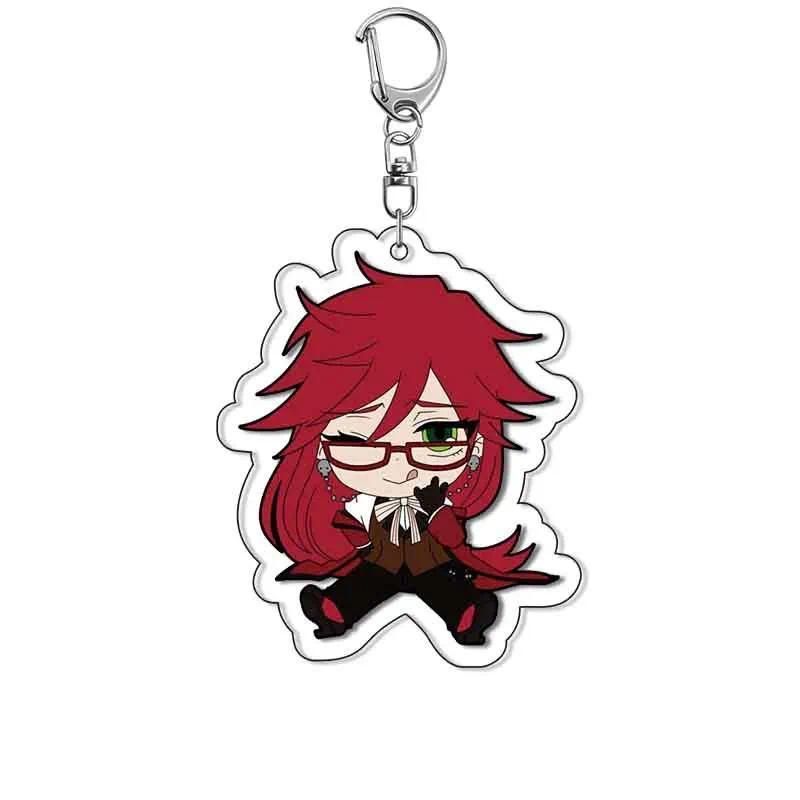 Anime Black Butler Keychain Cartoon Ciel Phantomhive Sebastian Michaelis Bag Tag Baji Trendy Móc Khóa In Theo Yêu Cầu, Chất Liệu Mica Trong Suốt In 2 Mặt , Dày 4mm 3 Anime Black Butler Keychain Cartoon Ciel Phantomhive Sebastian Michaelis Bag Tag Baji Trendy Móc Khóa In Theo Yêu Cầu, Chất Liệu Mica Trong Suốt In 2 Mặt , Dày 4mm - Ảnh 3