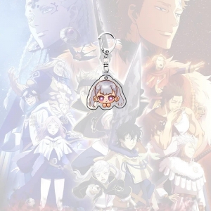 Anime Black Clover 6cm Asta Yuno Acrylic Stand Keychain Figure Model Desktop Decor Collection Móc Khóa In Theo Yêu Cầu, Chất Liệu Mica Trong Suốt In 2 Mặt , Dày 4mm