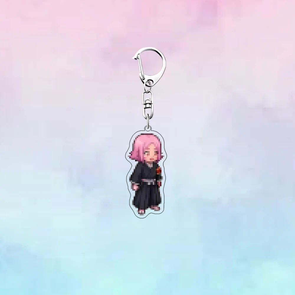 Anime Bleach Mica Keychain Holder Anime Model Ichigo Rukia Fashion Portable Bag Charm Fans Móc Khóa In Theo Yêu Cầu, Chất Liệu Mica Trong Suốt In 2 Mặt , Dày 4mm 3 Anime Bleach Mica Keychain Holder Anime Model Ichigo Rukia Fashion Portable Bag Charm Fans Móc Khóa In Theo Yêu Cầu, Chất Liệu Mica Trong Suốt In 2 Mặt , Dày 4mm - Ảnh 3