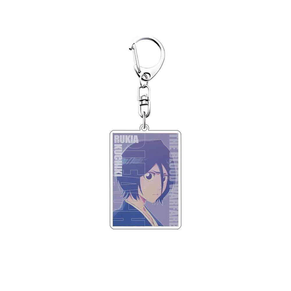 Anime Bleach Rukia Kuchiki Ichigo Kurosaki 6cm Mica Holder Mica Charm Car Keychain Decorations Móc Khóa In Theo Yêu Cầu, Chất Liệu Mica Trong Suốt In 2 Mặt , Dày 4mm 3 Anime Bleach Rukia Kuchiki Ichigo Kurosaki 6cm Mica Holder Mica Charm Car Keychain Decorations Móc Khóa In Theo Yêu Cầu, Chất Liệu Mica Trong Suốt In 2 Mặt , Dày 4mm - Ảnh 3