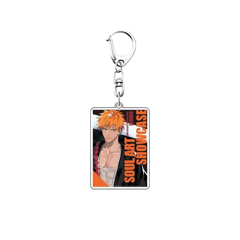 Anime Bleach Rukia Kuchiki Ichigo Kurosaki 6cm Mica Holder Mica Charm Car Keychain Decorations Móc Khóa In Theo Yêu Cầu, Chất Liệu Mica Trong Suốt In 2 Mặt , Dày 4mm 4 Anime Bleach Rukia Kuchiki Ichigo Kurosaki 6cm Mica Holder Mica Charm Car Keychain Decorations Móc Khóa In Theo Yêu Cầu, Chất Liệu Mica Trong Suốt In 2 Mặt , Dày 4mm - Ảnh 4