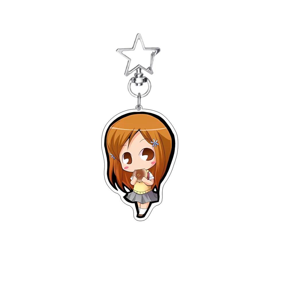 Anime Bleach Toshiro Hitsugaya 6cm Mica Holder Cute Cartoon Bag Charm Car Keychain Decorations Móc Khóa In Theo Yêu Cầu, Chất Liệu Mica Trong Suốt In 2 Mặt , Dày 4mm 2 Anime Bleach Toshiro Hitsugaya 6cm Mica Holder Cute Cartoon Bag Charm Car Keychain Decorations Móc Khóa In Theo Yêu Cầu, Chất Liệu Mica Trong Suốt In 2 Mặt , Dày 4mm - Ảnh 2