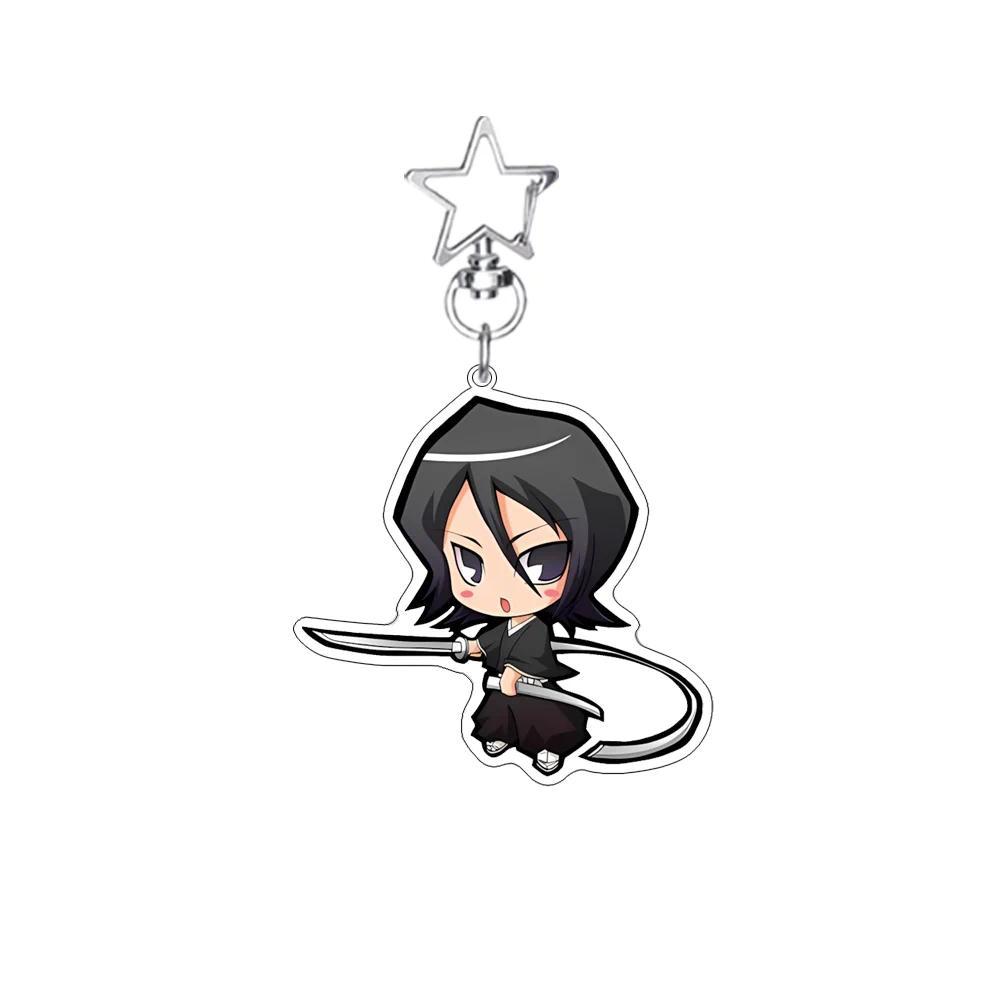 Anime Bleach Toshiro Hitsugaya 6cm Mica Holder Cute Cartoon Bag Charm Car Keychain Decorations Móc Khóa In Theo Yêu Cầu, Chất Liệu Mica Trong Suốt In 2 Mặt , Dày 4mm 3 Anime Bleach Toshiro Hitsugaya 6cm Mica Holder Cute Cartoon Bag Charm Car Keychain Decorations Móc Khóa In Theo Yêu Cầu, Chất Liệu Mica Trong Suốt In 2 Mặt , Dày 4mm - Ảnh 3
