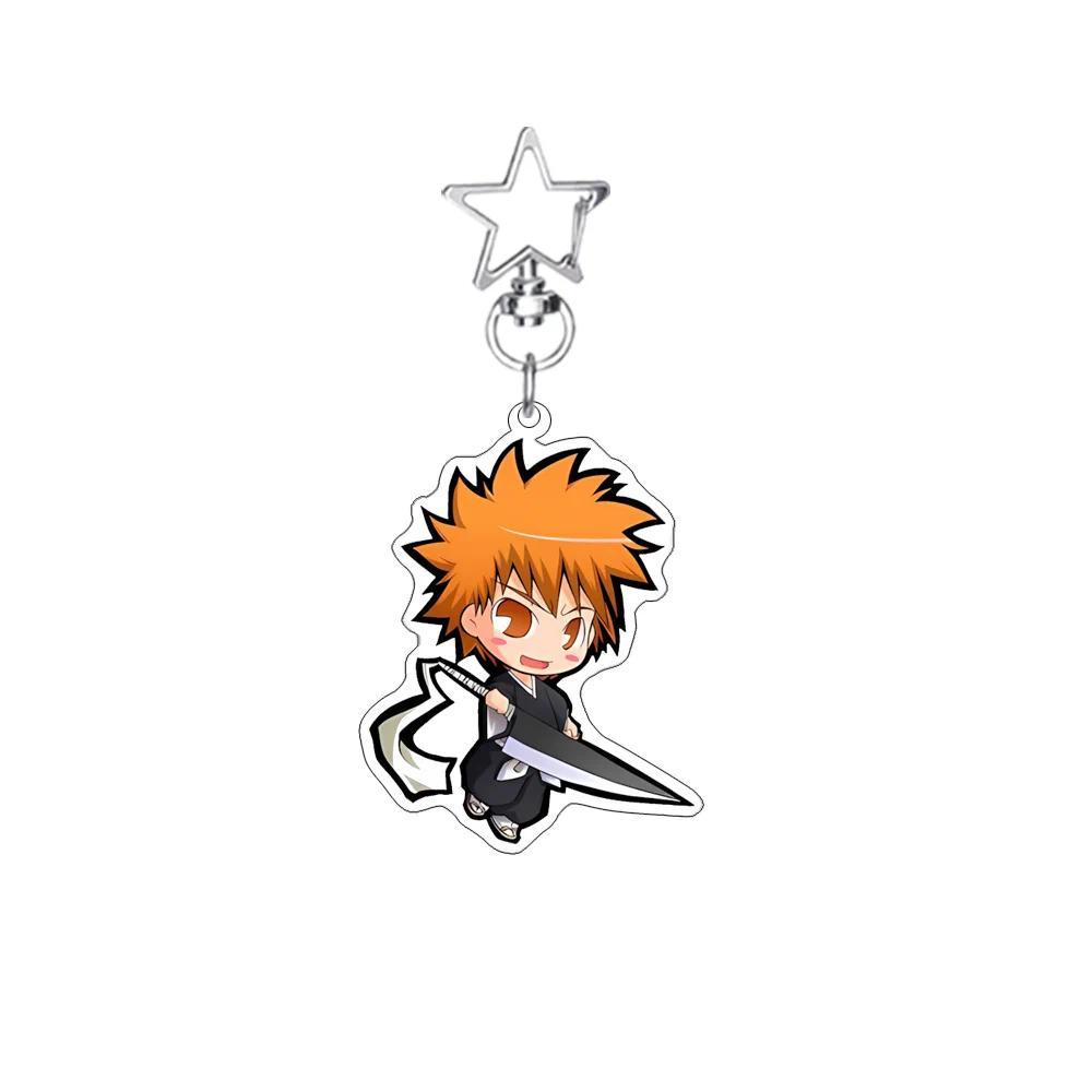 Anime Bleach Toshiro Hitsugaya 6cm Mica Holder Cute Cartoon Bag Charm Car Keychain Decorations Móc Khóa In Theo Yêu Cầu, Chất Liệu Mica Trong Suốt In 2 Mặt , Dày 4mm 4 Anime Bleach Toshiro Hitsugaya 6cm Mica Holder Cute Cartoon Bag Charm Car Keychain Decorations Móc Khóa In Theo Yêu Cầu, Chất Liệu Mica Trong Suốt In 2 Mặt , Dày 4mm - Ảnh 4