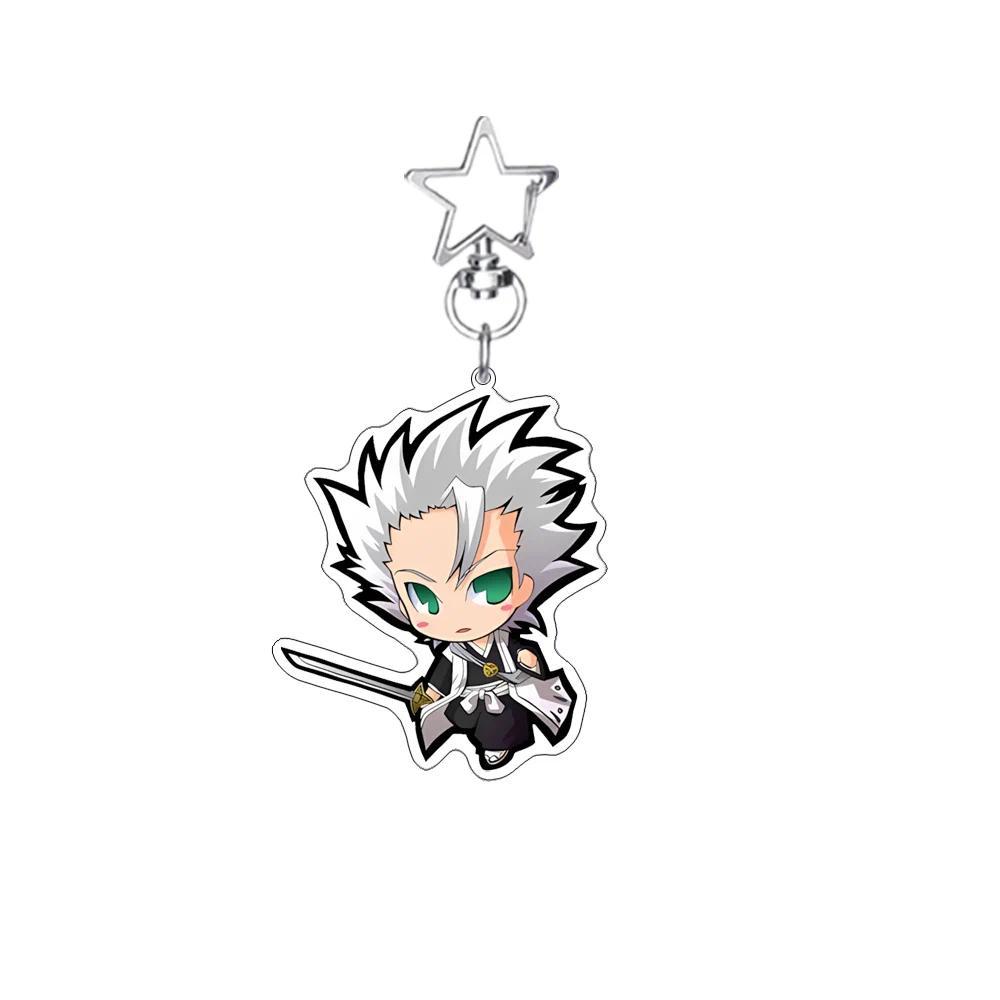 Anime Bleach Toshiro Hitsugaya 6cm Mica Holder Cute Cartoon Bag Charm Car Keychain Decorations Móc Khóa In Theo Yêu Cầu, Chất Liệu Mica Trong Suốt In 2 Mặt , Dày 4mm 5 Anime Bleach Toshiro Hitsugaya 6cm Mica Holder Cute Cartoon Bag Charm Car Keychain Decorations Móc Khóa In Theo Yêu Cầu, Chất Liệu Mica Trong Suốt In 2 Mặt , Dày 4mm - Ảnh 5