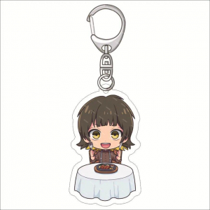 Anime Blue Lock Acrylic Girl Keychain Fashion Bag Charms Hanging Face Cute Creative Ornaments Móc Khóa In Theo Yêu Cầu, Chất Liệu Mica Trong Suốt In 2 Mặt , Dày 4mm