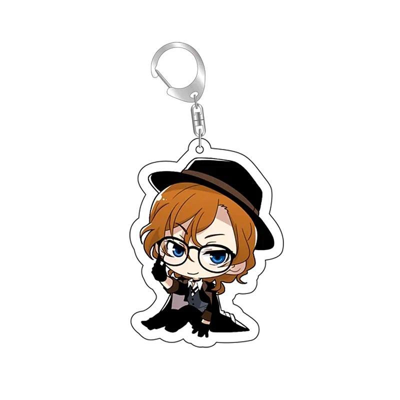 Anime Bungo Stray Dogs Dazai Osamu Keychain Nakajima Atsushi S Edogawa Rampo Ring Lock Bag Móc Khóa In Theo Yêu Cầu, Chất Liệu Mica Trong Suốt In 2 Mặt , Dày 4mm 4 Anime Bungo Stray Dogs Dazai Osamu Keychain Nakajima Atsushi S Edogawa Rampo Ring Lock Bag Móc Khóa In Theo Yêu Cầu, Chất Liệu Mica Trong Suốt In 2 Mặt , Dày 4mm - Ảnh 4