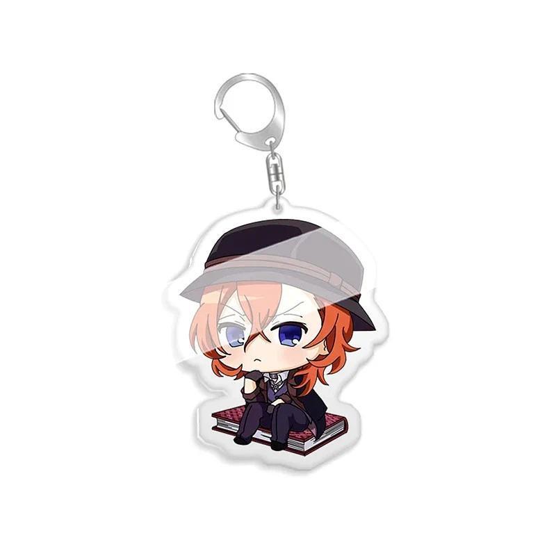 Anime Bungo Stray Dogs Dazai Osamu Keychain Nakajima Atsushi S Edogawa Rampo Ring Lock Bag Móc Khóa In Theo Yêu Cầu, Chất Liệu Mica Trong Suốt In 2 Mặt , Dày 4mm 6 Anime Bungo Stray Dogs Dazai Osamu Keychain Nakajima Atsushi S Edogawa Rampo Ring Lock Bag Móc Khóa In Theo Yêu Cầu, Chất Liệu Mica Trong Suốt In 2 Mặt , Dày 4mm - Ảnh 6