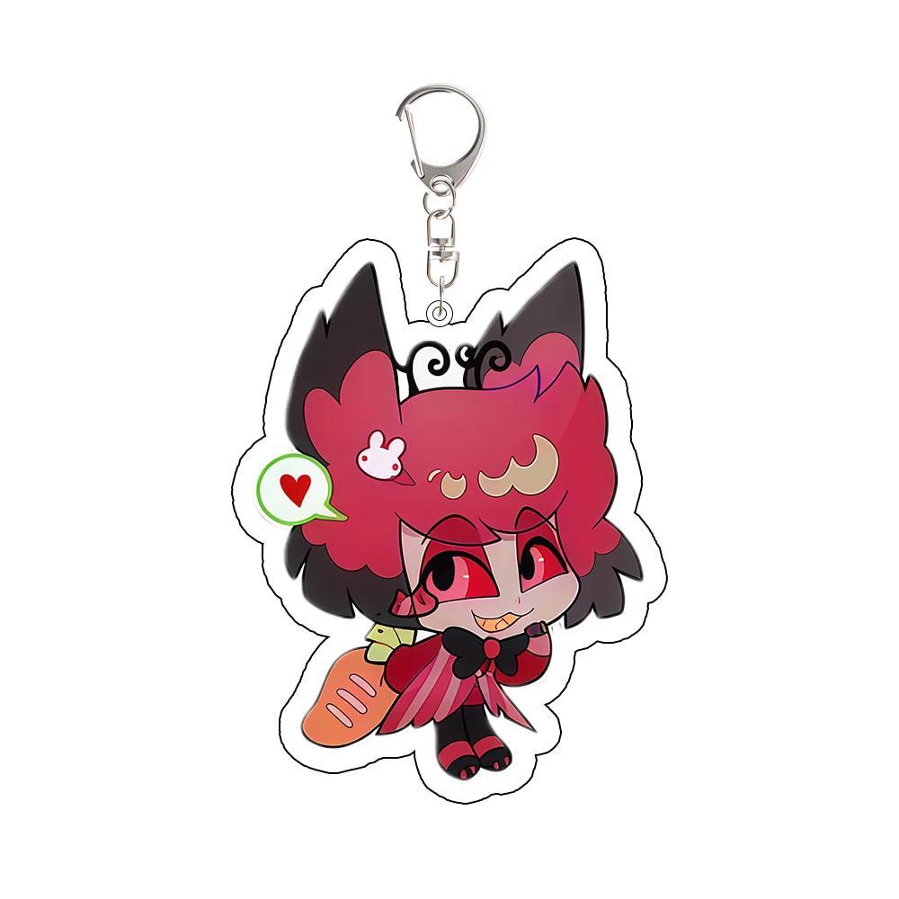 Anime Cartoon Hazbin Hotel Adam The Exorcist Charlie Morningstar Vox Keychain Keychain Móc Khóa In Theo Yêu Cầu, Chất Liệu Mica Trong Suốt In 2 Mặt , Dày 4mm 8 Anime Cartoon Hazbin Hotel Adam The Exorcist Charlie Morningstar Vox Keychain Keychain Móc Khóa In Theo Yêu Cầu, Chất Liệu Mica Trong Suốt In 2 Mặt , Dày 4mm - Ảnh 8