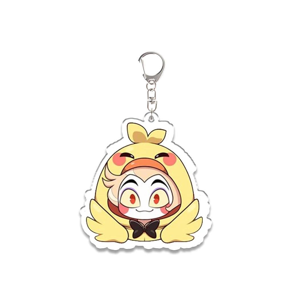 Anime Cartoon Keychain Hazbin Hotel Charlie Morningstar Alastor Vaggie Keychain Móc Khóa In Theo Yêu Cầu, Chất Liệu Mica Trong Suốt In 2 Mặt , Dày 4mm 2 Anime Cartoon Keychain Hazbin Hotel Charlie Morningstar Alastor Vaggie Keychain Móc Khóa In Theo Yêu Cầu, Chất Liệu Mica Trong Suốt In 2 Mặt , Dày 4mm - Ảnh 2