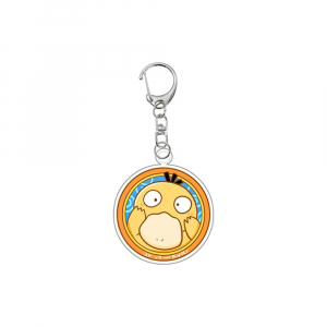 Anime Cartoon Pokemon Dedenne Gengar Charizard Psyduck Togepi Meowth Mica Keychain Accessories Móc Khóa In Theo Yêu Cầu, Chất Liệu Mica Trong Suốt In 2 Mặt , Dày 4mm