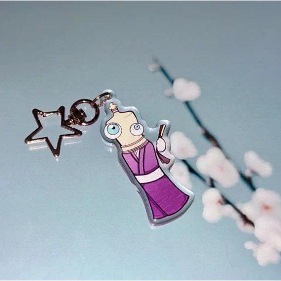 Anime Cartoons Acrylic Keychain Tadc Kinger Rata Pomni Cartoon Character Hanging Peripheral Móc Khóa In Theo Yêu Cầu, Chất Liệu Mica Trong Suốt In 2 Mặt , Dày 4mm 2 Anime Cartoons Acrylic Keychain Tadc Kinger Rata Pomni Cartoon Character Hanging Peripheral Móc Khóa In Theo Yêu Cầu, Chất Liệu Mica Trong Suốt In 2 Mặt , Dày 4mm - Ảnh 2
