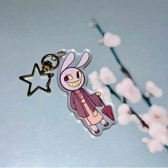 Anime Cartoons Acrylic Keychain Tadc Kinger Rata Pomni Cartoon Character Hanging Peripheral Móc Khóa In Theo Yêu Cầu, Chất Liệu Mica Trong Suốt In 2 Mặt , Dày 4mm 6 Anime Cartoons Acrylic Keychain Tadc Kinger Rata Pomni Cartoon Character Hanging Peripheral Móc Khóa In Theo Yêu Cầu, Chất Liệu Mica Trong Suốt In 2 Mặt , Dày 4mm - Ảnh 6