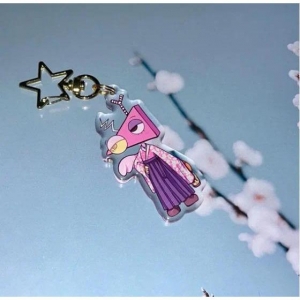 Anime Cartoons Acrylic Keychain Tadc Kinger Rata Pomni Cartoon Character Hanging Peripheral Móc Khóa In Theo Yêu Cầu, Chất Liệu Mica Trong Suốt In 2 Mặt , Dày 4mm