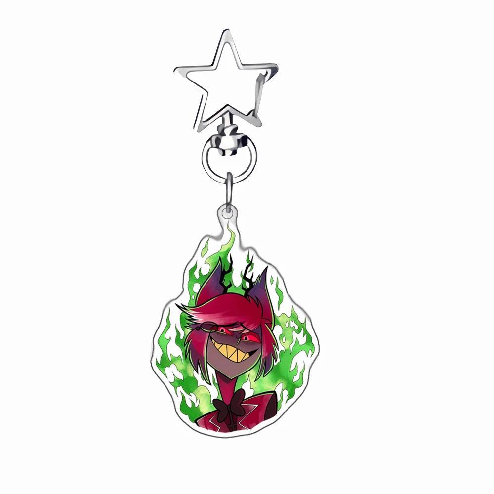 Anime Cartoons Mica Keychain For Alastor Lucifer Self-made Q Version Mica Key Buckle Student Móc Khóa In Theo Yêu Cầu, Chất Liệu Mica Trong Suốt In 2 Mặt , Dày 4mm 4 Anime Cartoons Mica Keychain For Alastor Lucifer Self-made Q Version Mica Key Buckle Student Móc Khóa In Theo Yêu Cầu, Chất Liệu Mica Trong Suốt In 2 Mặt , Dày 4mm - Ảnh 4
