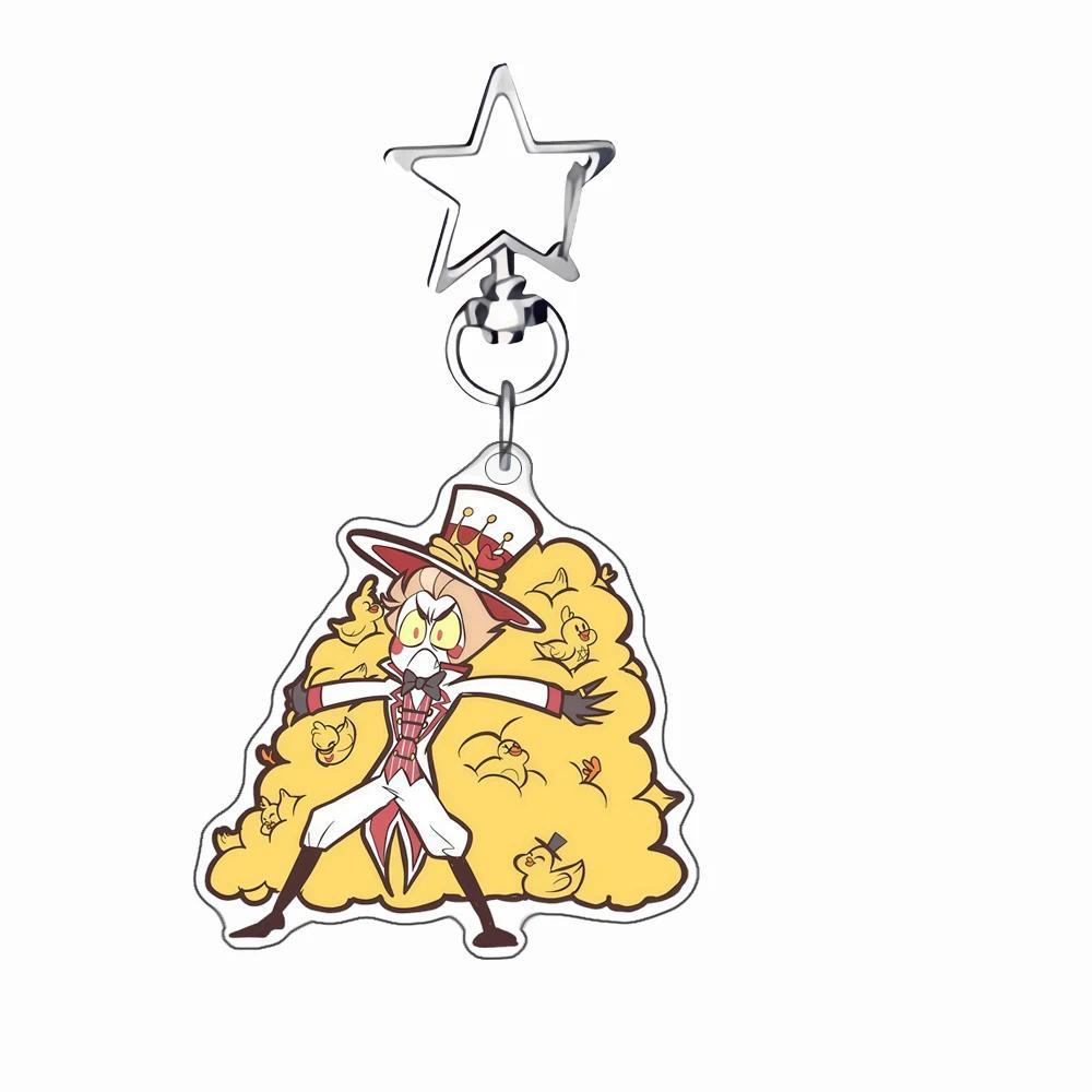 Anime Cartoons Mica Keychain For Alastor Lucifer Self-made Q Version Mica Key Buckle Student Móc Khóa In Theo Yêu Cầu, Chất Liệu Mica Trong Suốt In 2 Mặt , Dày 4mm 8 Anime Cartoons Mica Keychain For Alastor Lucifer Self-made Q Version Mica Key Buckle Student Móc Khóa In Theo Yêu Cầu, Chất Liệu Mica Trong Suốt In 2 Mặt , Dày 4mm - Ảnh 8