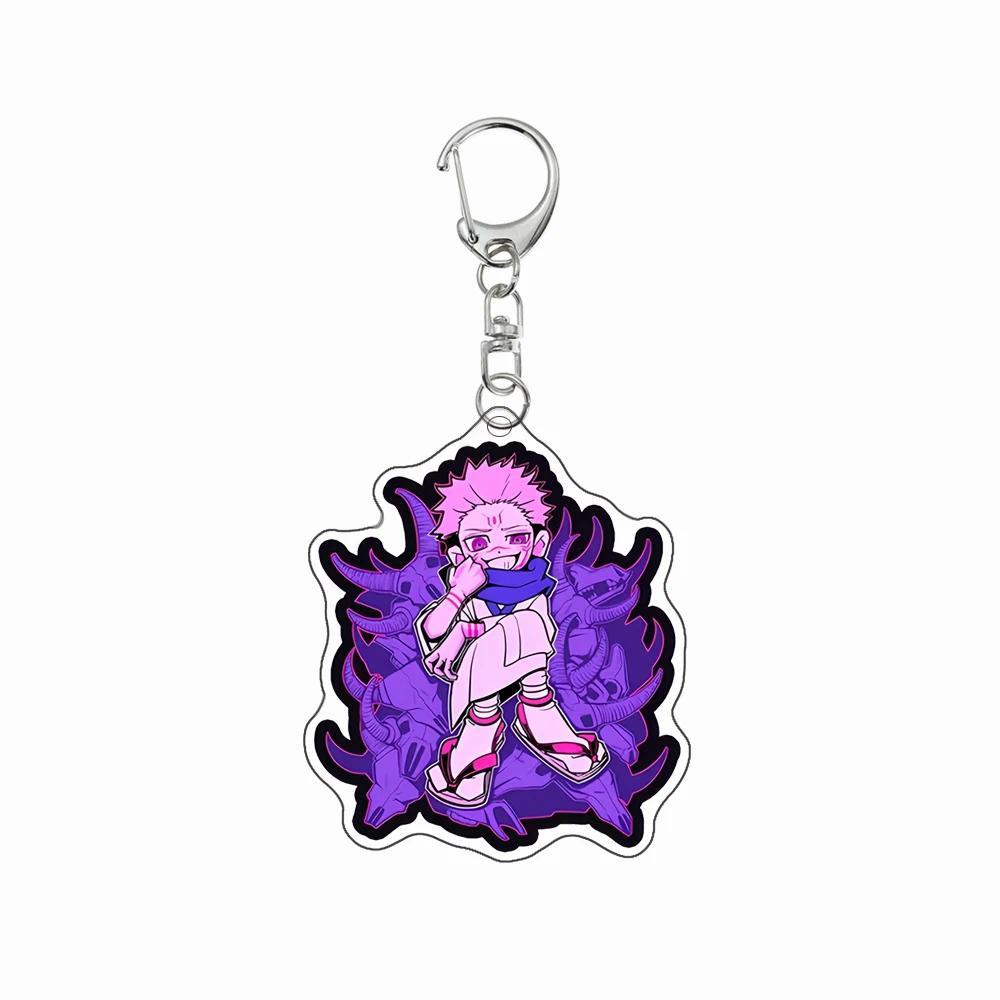 Anime Cartoons Mica Keychain For Jjk Yuji Itadori Choso Q Version Diy Mica Key Buckle Mica Móc Khóa In Theo Yêu Cầu, Chất Liệu Mica Trong Suốt In 2 Mặt , Dày 4mm 6 Anime Cartoons Mica Keychain For Jjk Yuji Itadori Choso Q Version Diy Mica Key Buckle Mica Móc Khóa In Theo Yêu Cầu, Chất Liệu Mica Trong Suốt In 2 Mặt , Dày 4mm - Ảnh 6