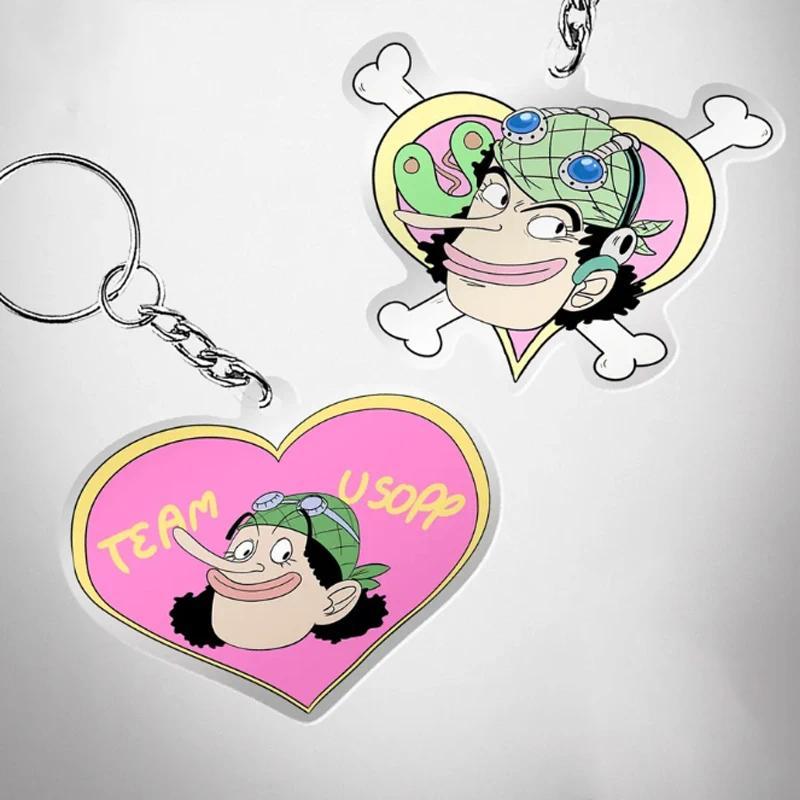 Anime Cartoons Mica Keychain For One Piece Tony Tony Chopper Usopp Monkey D Luffy Sanji Law Móc Khóa In Theo Yêu Cầu, Chất Liệu Mica Trong Suốt In 2 Mặt , Dày 4mm 2 Anime Cartoons Mica Keychain For One Piece Tony Tony Chopper Usopp Monkey D Luffy Sanji Law Móc Khóa In Theo Yêu Cầu, Chất Liệu Mica Trong Suốt In 2 Mặt , Dày 4mm - Ảnh 2