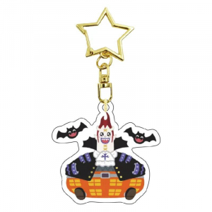 Anime Cartoons Mica Keychain For One Piece Gecko Moria Rob Lucci Kuzan Sir Crocodile Creative Móc Khóa In Theo Yêu Cầu, Chất Liệu Mica Trong Suốt In 2 Mặt , Dày 4mm