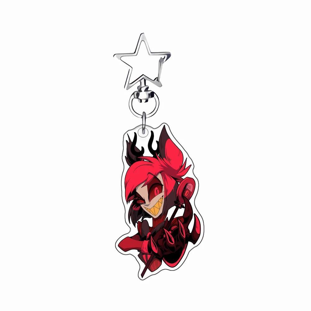 Anime Cartoons Mica Keychains For Alastor Series Self-made Mica Key Buckle Mica Student Móc Khóa In Theo Yêu Cầu, Chất Liệu Mica Trong Suốt In 2 Mặt , Dày 4mm 7 Anime Cartoons Mica Keychains For Alastor Series Self-made Mica Key Buckle Mica Student Móc Khóa In Theo Yêu Cầu, Chất Liệu Mica Trong Suốt In 2 Mặt , Dày 4mm - Ảnh 7