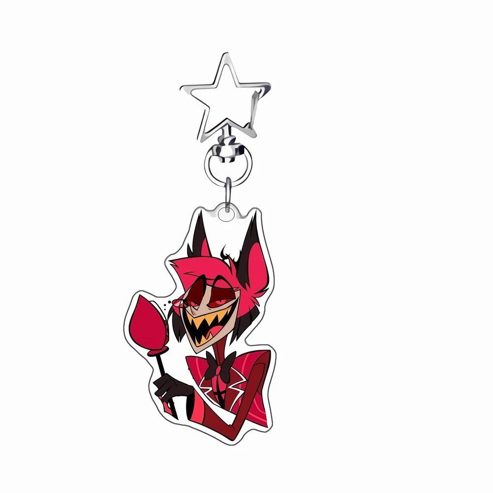 Anime Cartoons Mica Keychains For Alastor Series Self-made Mica Key Buckle Mica Student Móc Khóa In Theo Yêu Cầu, Chất Liệu Mica Trong Suốt In 2 Mặt , Dày 4mm 9 Anime Cartoons Mica Keychains For Alastor Series Self-made Mica Key Buckle Mica Student Móc Khóa In Theo Yêu Cầu, Chất Liệu Mica Trong Suốt In 2 Mặt , Dày 4mm - Ảnh 9